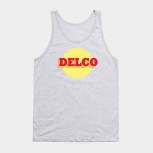 Delco Red Tank Top